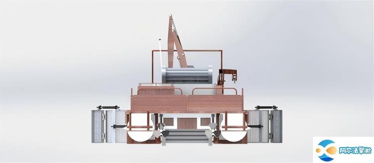 Upgraded Garbage Salvage Ship