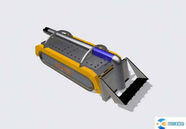 Box culvert dredging equipment robot